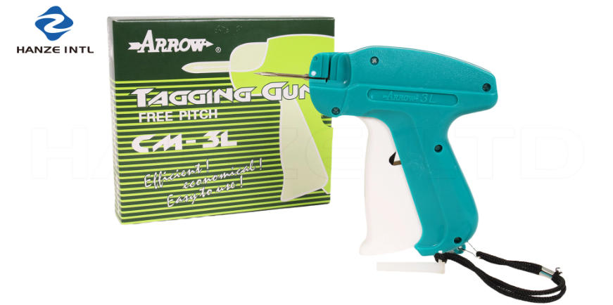 ARROW CM-3EL extra-long needle tagging gun for towels and thick garments ARROW CM-3EL extra-long needle tagging gun for towels and thick garments
