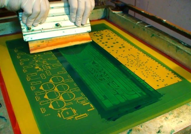 screen printing printed circuit boards