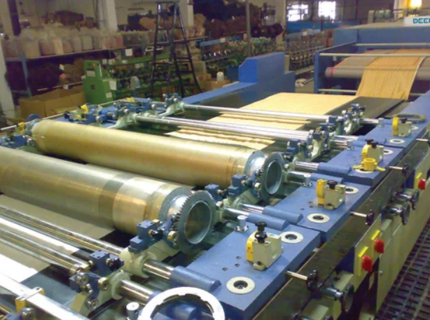 Rotary screen printing