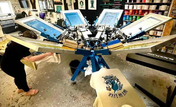 Starting a screen printing shop