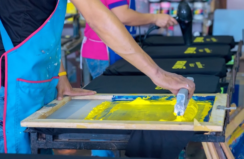 Silk screen printing