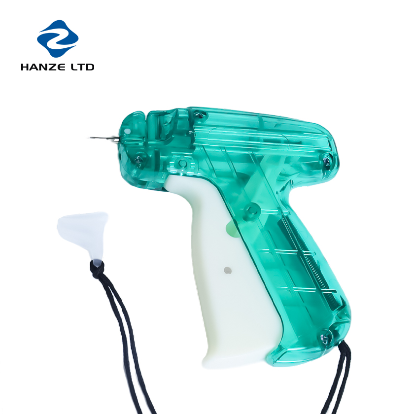 Micro fine tag gun with steel needle