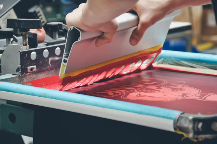 screen printing t shirt