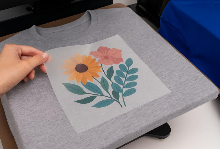 Mirroring DTF Transfer