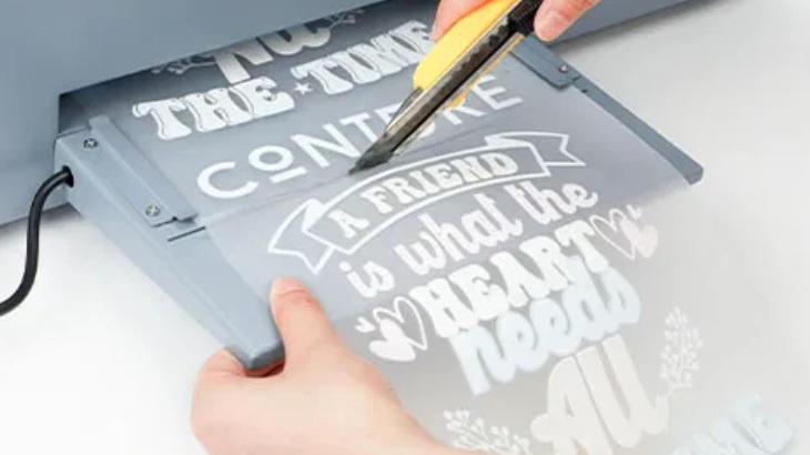 Mirroring DTF Transfer