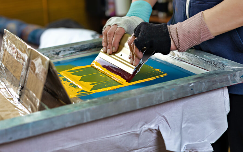 screen printing on shirts