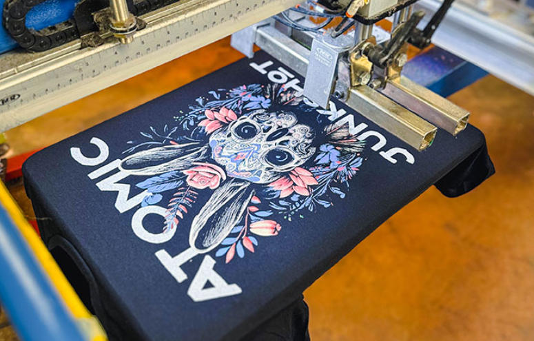 screen printed t-shirt