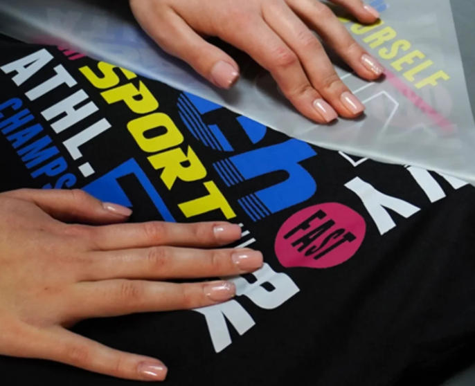 Mirroring DTF Transfer