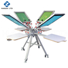 4 Color 4 Station Screen Printing press Machine