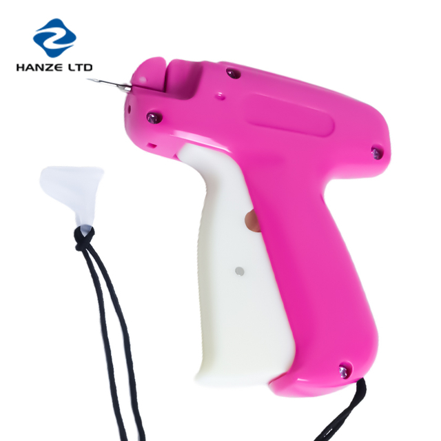 Micro fine tag gun with steel needle